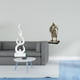 thumbnail image 2 of Figura De Caballero De Llama De Resina Moderna, Escultura Abstracta De Fuego, Adorno De Escritorio Europeo, Artesanía Creativa Para Patio, Oficina, Entrada, Sala De Estar, Decoración Del, 2 of 8