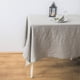 thumbnail image 2 of Mantel de tela Natural 100% Lino puro, cubierta de Mesa de Color sólido para cocina, comedor, fiesta, Decoración de mesa de vacaciones, 2 of 5
