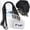 Black-4 X 3 inches, variant on 4x3 Name Tags Badge Holder With Lanyard 50 Pack Waterproof Horizontal Id And 50 Lanyards Nametag For Conferences Events Meetings (black 4 X 3 Inches)