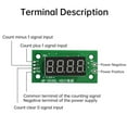 thumbnail image 4 of Practical LED Display Processes Counter Module Programmable Memory Retention Relays Control 12V 24V Easy to Use, 4 of 9