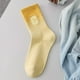 thumbnail image 1 of Calcetines de mujer hasta media pantorrilla, transpirables, cómodos y cálidos, de algodón, unisex., 1 of 3
