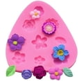 thumbnail image 5 of Flower Cake Fondant Molds, Mini Flower Silicone Molds, Rose Flower Mold, Daisy, 5 of 5