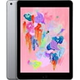 thumbnail image 1 of Restored Apple iPad 6 32GB Space Gray (Unlocked) (Refurbished), 1 of 3