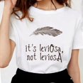 thumbnail image 3 of Camiseta de tres hermanos de cuento de reliquias de la muerte para mujer, camisetas blancas informales suaves, divertidas, envío directo, 3 of 5
