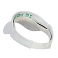 thumbnail image 2 of Irish Embroidered Cotton Knit Visor - White OSFM, 2 of 5