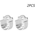 thumbnail image 5 of (19mm) Paquete De 2 Tringle Rideau De Douche Soporte De Tringle Bride En Alliage De Zinc, Soporte De Garde-robe, Soporte De Tringle Rideau De Do, 5 of 5