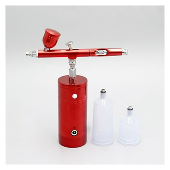 0.3mm Nozzle Airbrush Set With Mini Air Compressor Spray Gun For DIY Nail Paint Cake Coloring Professional Model Coloring Tool ,User-Friendly Design