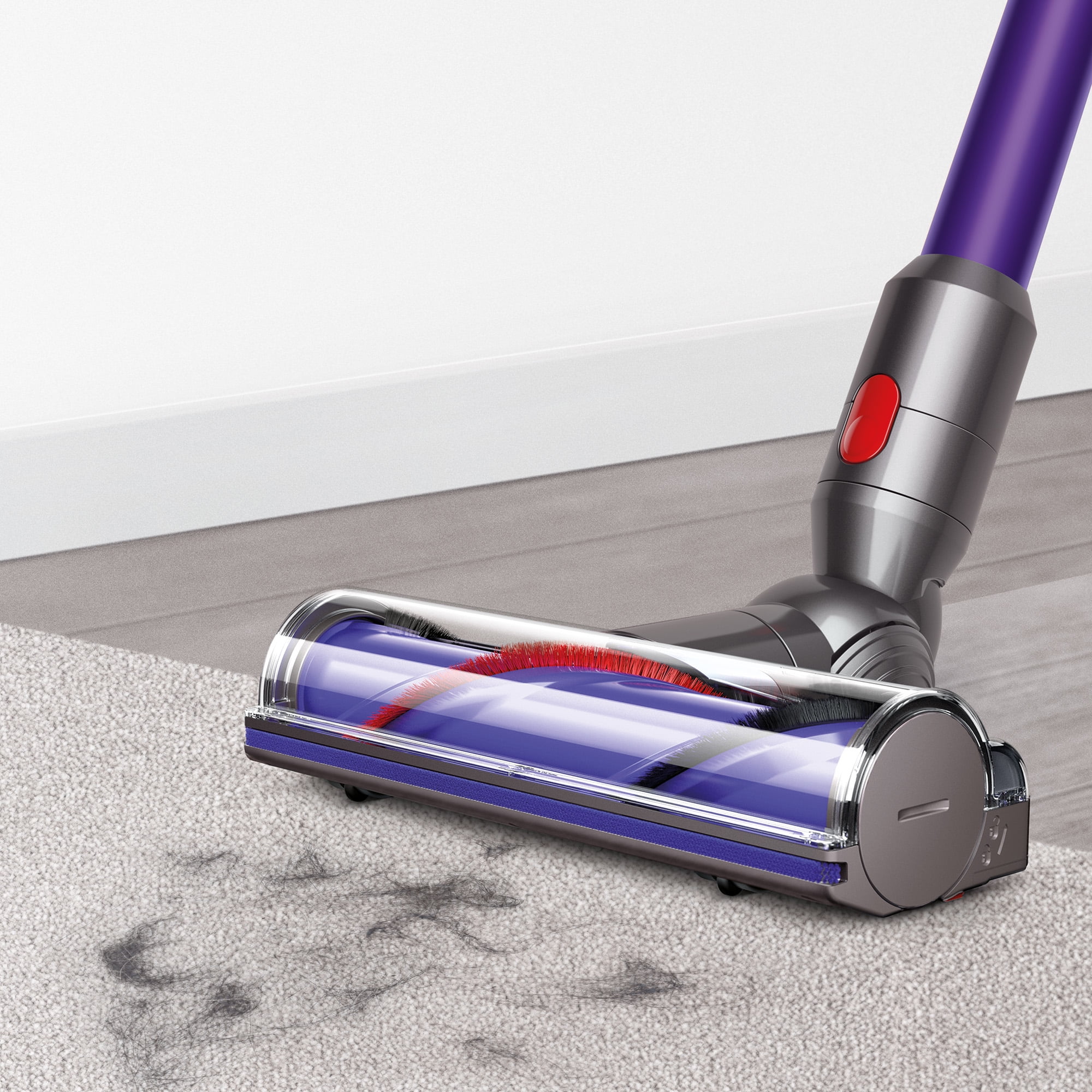 tragt Ynkelig Diskret Dyson V8 Animal Cordless Vacuum | Purple | Refurbished - Walmart.com