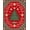 Red, Pattern 4, variant on ODIKA 4'x6' Machine Washable Non-Slip Area Rug, Nostalgic Nutcracker Parade Festive Accent High Traffic Rug, Green, 503743