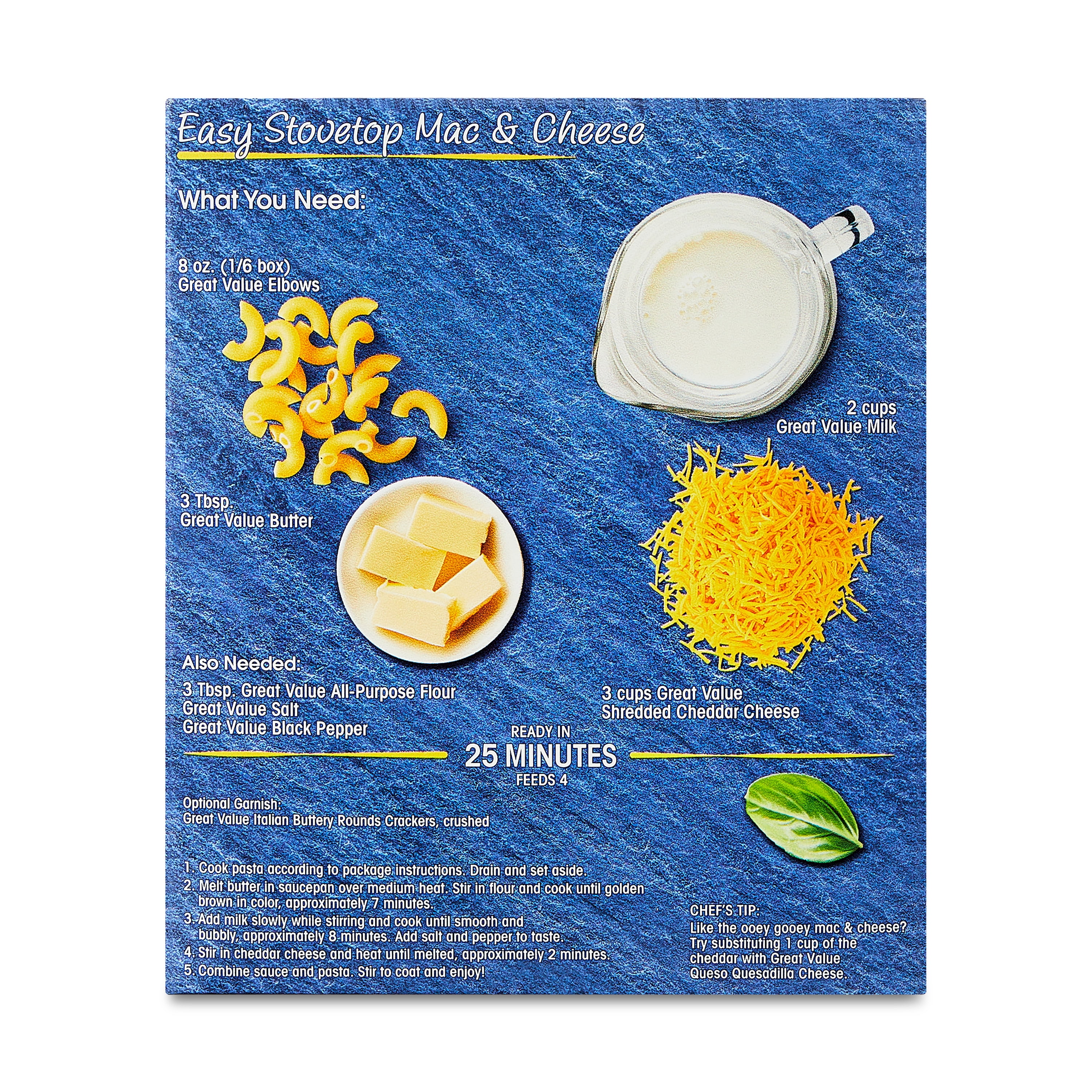 Great Value Elbow Pasta, 48 oz