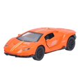 thumbnail image 4 of Metal Sports Car Model, Durable Alloy Model Car Beautiful With Light And Sound For School Orange, 4 of 8