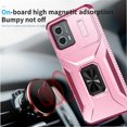 thumbnail image 5 of Funda para GANGXUN Motorola Moto G 2023 4G - Soporte metálico, Función magnética, Rosa, 5 of 5