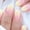 B, variant on YTTAL Vibrant Orange Ombre Press on Nails Almond Medium Glossy Reusable False Nails for Daily Wear