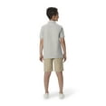thumbnail image 5 of French Toast Boys School Uniform Short Sleeve Stretch Moisture Wicking Polo Shirt (Little Boys & Big Boys), 5 of 6