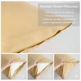 thumbnail image 5 of [Pillowcase]-Ultra Soft Brushed Microfiber Pillowcases Set, Cozy Machine Washable Bed Pillow Cases, Standard Size, Khaki, 2 Piece, 5 of 8