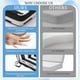 thumbnail image 2 of Conjunto de 2 Cojines para Tumbona Exterior Iheqard en Negro y Blanco, 2 of 7