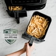 thumbnail image 5 of Ninja Air Fryer, Roast, Bake, Air Fry, Crisps, Broil, Reheats, Keep Warm, 10-in-1, Fries, Frozen Food, Veggies, and Meat, Quick Meals, Healthy Meals, Less Oil, 10 QT, Black, DZ302​, 5 of 5