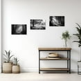 thumbnail image 4 of ZHONGYUTONG Black and White Forest Wall Art Forest Sunshine Tree Painting Nature Landscape Canvas Prints Artwork for Living Room Office Bedroom Framed (24.00" x 36.00"), 4 of 6