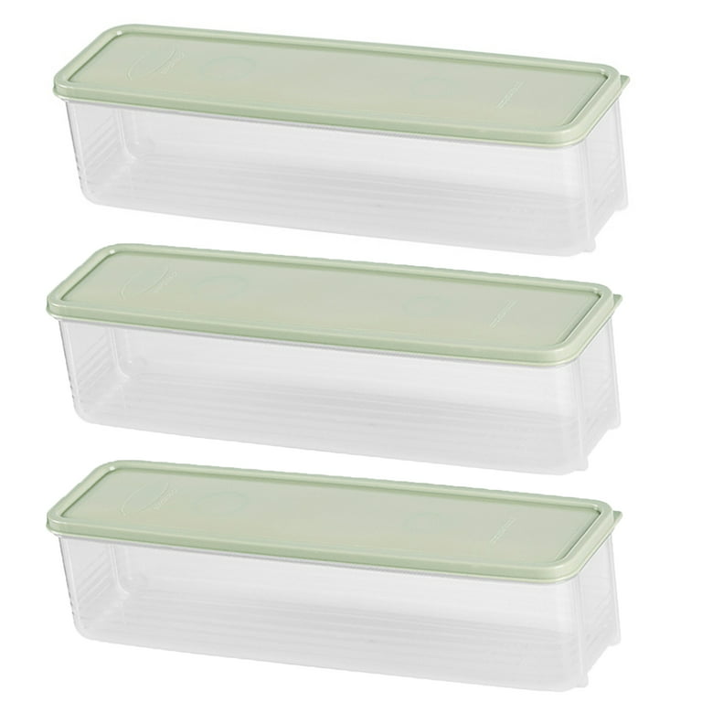 ZENFUN Set of 6 Pasta Storage Containers with Lid, Airtight Spaghetti  Noodle Holder Rectangular Chopstick Storage Box Sealed Noodle Canisters for