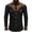 Black, variant on Gunia Western Cowboy Shirts For Men Loose Personality Long Sleeved Casual Button Down Shirt Tops Men'S T-Shirts Black L