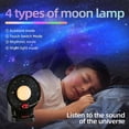 thumbnail image 3 of Altavoz Bluetooth con Luz , Lámpara Lunar, Barra de Sonido con Luz de Luna Ambiental Colorida Retro, Reproductor de Música Estéreo Inalámbrico X7-B, 3 of 5