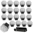 thumbnail image 1 of MoreChioce 20pcs Diamond Screw Cap Bling Wheel Hub Decorative Cover Bling Diamonds Lug Nut Covers Set Car Wheel Accessories White, 1 of 10