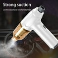thumbnail image 4 of Dianli 3-in-1 Electric Air Duster, 6000mAh 120W Rechargeable Blower & Vacuum Cleaner, Compressed Pump for PC Keyboard, Car Cleaning, 2 Modes, White/Black Final Markdowns & Closeout Offers, 4 of 5
