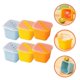 thumbnail image 2 of 6Pcs Individual Ice Cube Mold Silicone Ice Cube Making Molds with Lid for Drinks Cocktail, 2 of 3