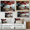 thumbnail image 4 of Designart "Swinging by the Coastal Seaside I" Nautical & Beach Wall Art Print, 4 of 5