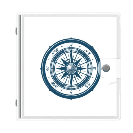 Compass Droits Military Ocean Army Photo Album Wallet Wedding Family 4x6