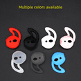 thumbnail image 4 of Para auriculares Airpods, funda protectora de silicona para auriculares Apple de segunda generación, tapones para los oídos deportivos antideslizantes, funda de silicona, 4 of 6