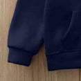 thumbnail image 4 of TSHXS Sweatshirts For Teen Girls 4T Zip Up Hoodie Boys Kids Zip Up Hoodie Girls Boys Jacket Hooded Navy, 4 of 8