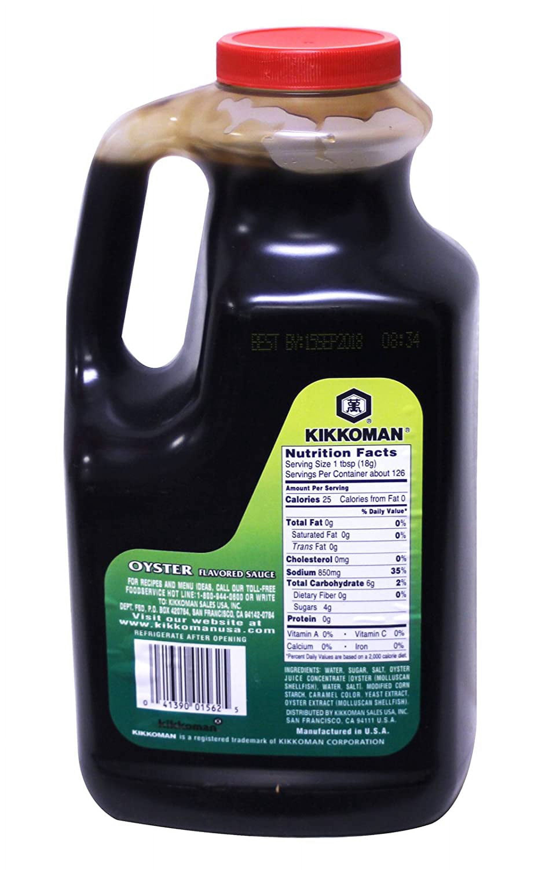 Buy Kikkoman Oyster Sauce – 5 lbs (Red Label, Rich Umami Flavor)