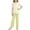 Green, variant on NAISIBABY Outfit Sets for Girls, Long Sleeve Tops and Pants 2-Piece Home Clothes Pink Size 7