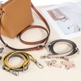 thumbnail image 5 of Uxcell Purse Straps Replacement, Adjustable Leather Strap Crossbody Handbag Shoulder Strap Conversion Kit for Mini Pouch, Tote Bag, Handcrafted Bag Accessories, Lavender, 5 of 6