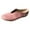 Pink, variant on Fesfesfes Shoes for Women Dressy Pointed Toe Casual Shoes, Flat Shallow Belt Buckle Lazy Pointed Suede Summer Flat Shoes 35(5.5)