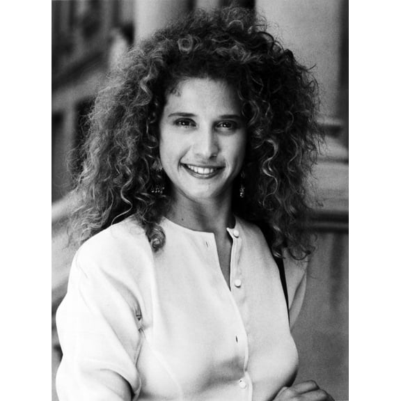 Nancy Travis smiling Portrait in Classic Photo Print (24 x 30)