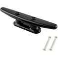thumbnail image 2 of Secure Mooring Cleat, Plastic Open Base Cleat, Durable Cleat for Marine Boat Dock, Anchor Line Cleat, High Impact Nylon Cleat, Low-Load Applications, 8 Inch (Black), 2 of 8
