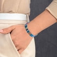 thumbnail image 4 of 1PC Color Cuerda Tejida Pulsera Ajustable Boho Surfer Pulsera para Hombres Mujeres Cuerda Delgada Cuerda Hecha a Mano Playa Pulsera Colorida Pulsera Bohemia, 4 of 4