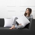 thumbnail image 3 of Set of 2 Throw Pillow Inserts Premium Pillow Stuffer Form Square for Decorative Cushion Bed Couch Sofa 18x18 Inch, 3 of 5