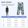 thumbnail image 4 of Picia Butterflies Skull Bows Mens Soft Woven Cotton Elastic Waistband Sleep Pajama Pant Lounge Sleep Pant With Pockets And Drawstring-Medium, 4 of 9