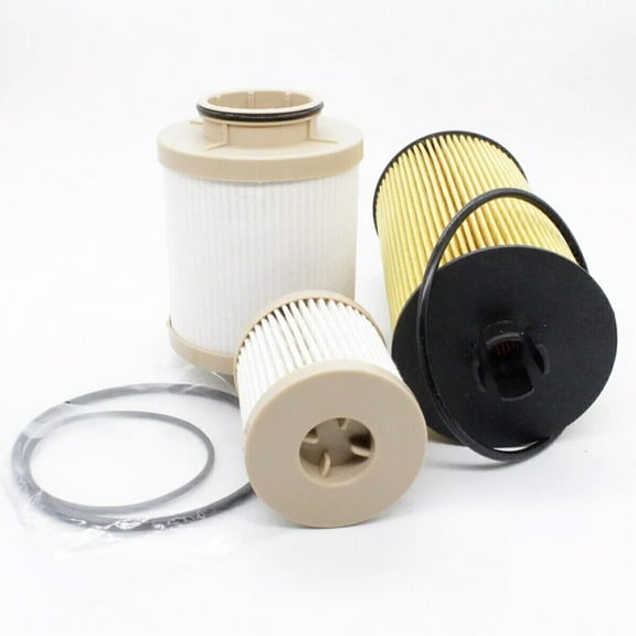 FD4616 Fuel Filter & FL2016 Oil Filter For 2003-2007 F250 F350 Super Duty 6.0L