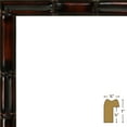 thumbnail image 2 of Craig Frames Vintage Bamboo, 24x24 inch Picture Frame, Tropical Mahogany, 2 of 5