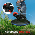 thumbnail image 3 of String Trimmer Cordless with Auto Feed,20V Battery Powered 13" Edger and Weed Trimmer,2 in 1 Electric Grass Trimmer,2.5Ah Battery and Fast Charger Included (Black), 3 of 9