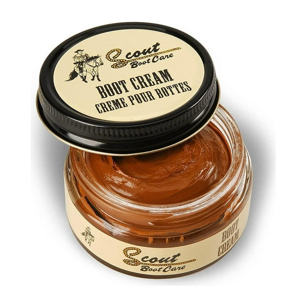 mid tan boot polish