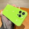 thumbnail image 2 of Case for iPhone 15,Super Cute Vibrant Neon Glitter Shiny Bling Sparkly Glossy Girly Case,Shockproof Slim Camera Protection Case for iPhone 15 Phone Case 6.1 Inch,Bright Green, 2 of 10
