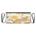 thumbnail image 7 of Yayeee Waist Apron with Pockets for Cooking Waterproof Half Server Aprons, Beige Clouds, 7 of 7