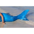 thumbnail image 7 of Fin Fun Sparkle Mermaid Tail - Swimming Tails with Monofin for Kids, Kids 10 Size, Mediterranean Sea, 2 Pcs, 7 of 7