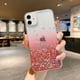 thumbnail image 1 of Funda de teléfono transparente con purpurina de lujo para iPhone 11 12 13 14 Pro Max XS X XR 7 8 Plus SE 2020 Mini funda trasera de parachoques suave Tan Jianjun unisex, 1 of 2