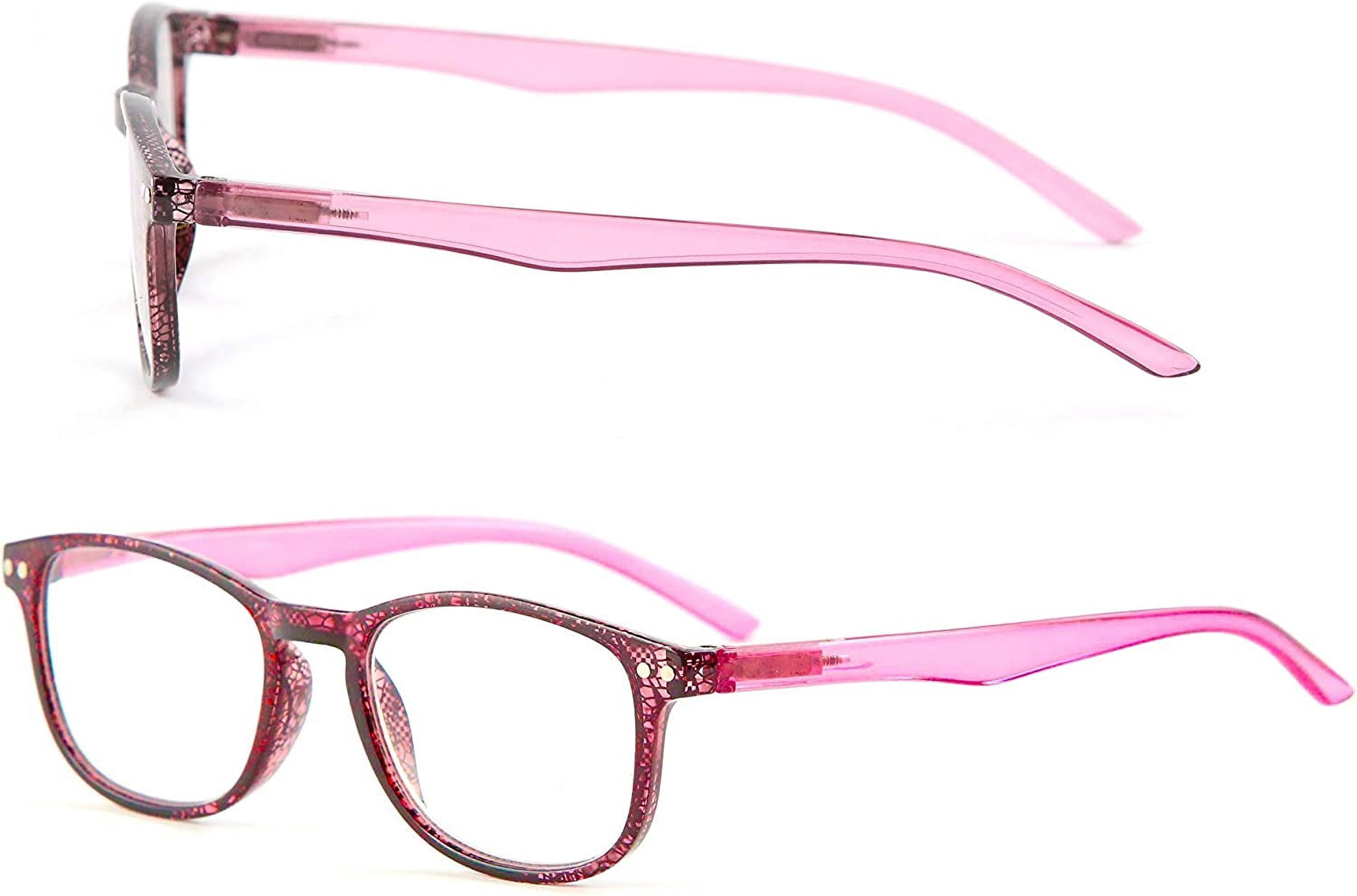 Readerest Blue Light Blocking Reading Glasses Pink 175 Magnification
